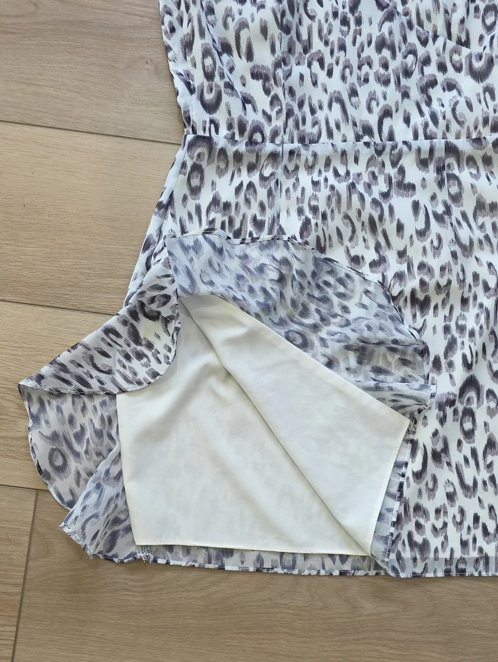 Revolve Superdown Spaghetti Strap Leopard Print Mini Dress